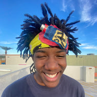 Lighter Pockets Cropped Branding Dyed Headband